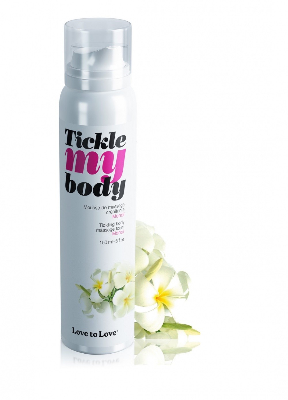 Mousse de massage crépitante Tickle my body Monoï