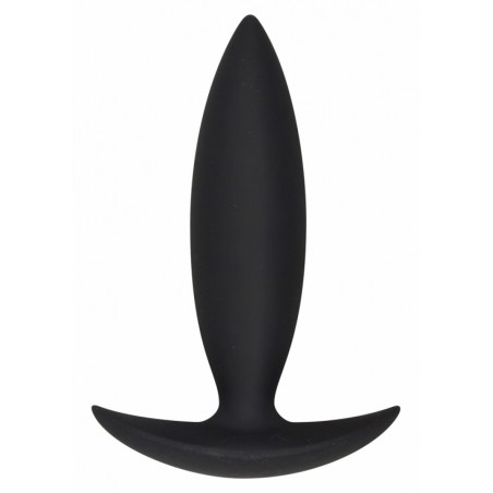 Plug anal Bubble Player Starter silicone noir S Ø25mm