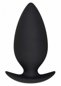 Plug anal Bubble Player Expert silicone noir L