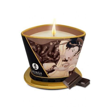 Shunga bougie de massage parfumée chocolat