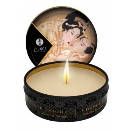 Shunga petite bougie de massage vanille 30 gr