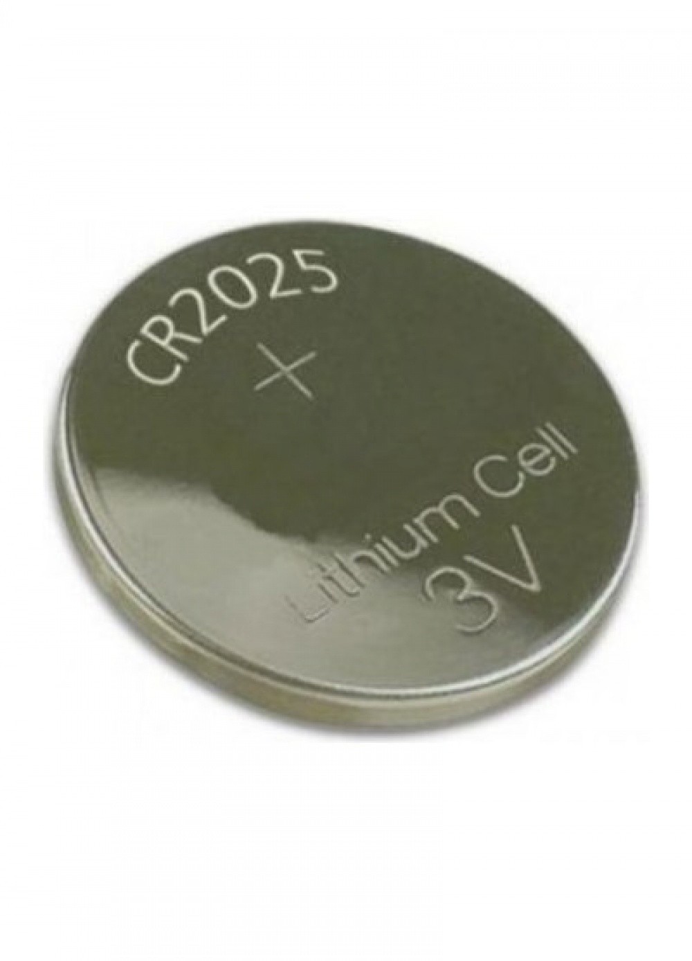 Pile ronde Lithium - CR2025 - 3 Volt Ø 2cm