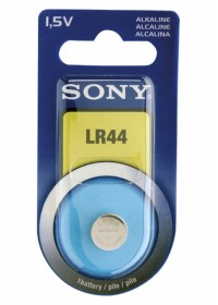 Pile Sony bouton - LR44 - 1.5 volt