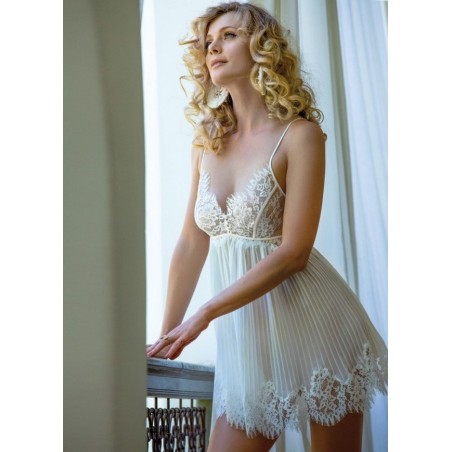 Marjolaine Nuisette combinette Joaillerie mousseline naturel