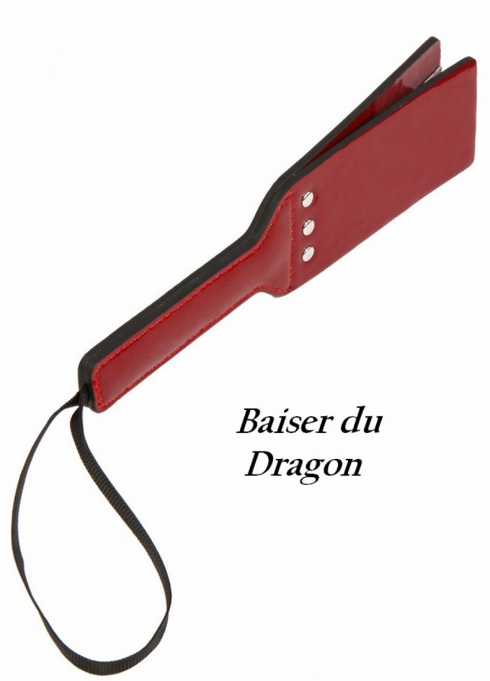 Mini Paddle Baiser du Dragon en Vinyls Rouge