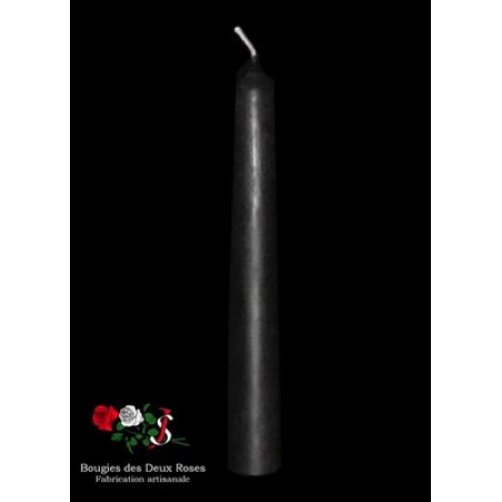 Bougie SM basse température Des Deux Roses couleur noir