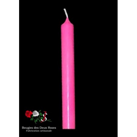 Bougie SM basse température Des Deux Roses Rose Fluo Sophie Libertine