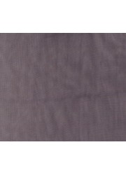 Bas nylon Clio en voile transparent gris