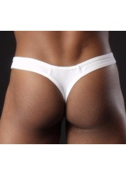 Manstore-String homme Lasso Tactic blanc dos