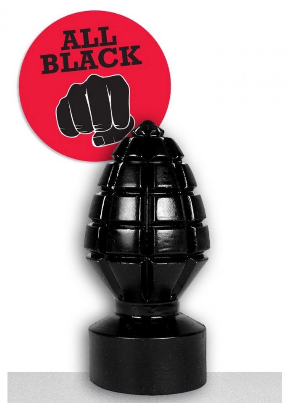 AllBlack-Plug anal Grenade noir