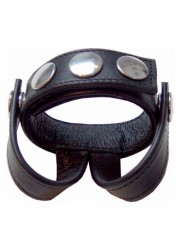 MB-Cockring cuir Cockstrap ballstraps