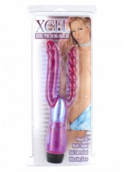 Vibromasseur double pénétration Double Penetrating Vibrator