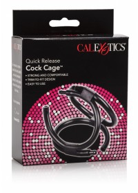 Cockring ajustable Quick release cock cage boite