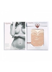 Nippies Bristols6 Basic Creme Heart Caches têtons