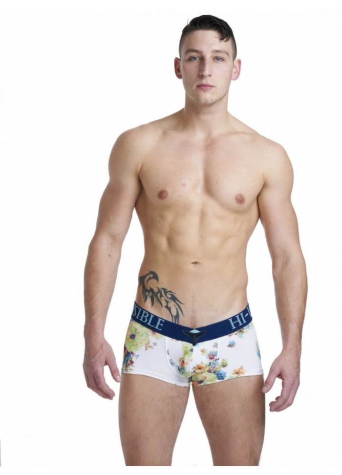 L'hommeInvisible-Mini boxer Flower power