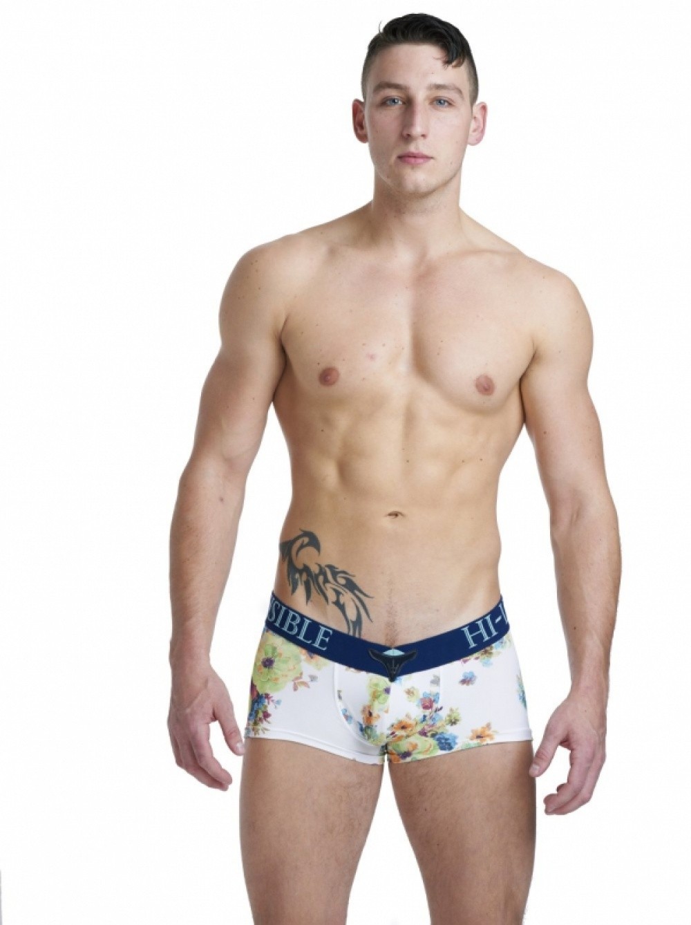 L'hommeInvisible-Mini boxer Flower power