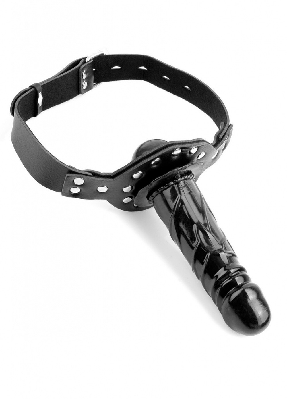 Baillon gode Deluxe Ball Gag Whit Dildo homme soumis