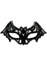 Loup masque Belle de nuit noir