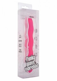 Vibromasseur Funky Wave Vibrette Rose boite