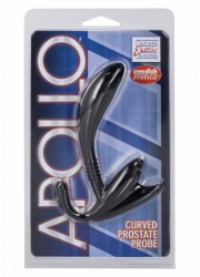 Plug anal stimulateur Prostate Apollo Curved Probe noir