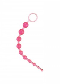 Perles anales Orientale Jelly butt beads rose