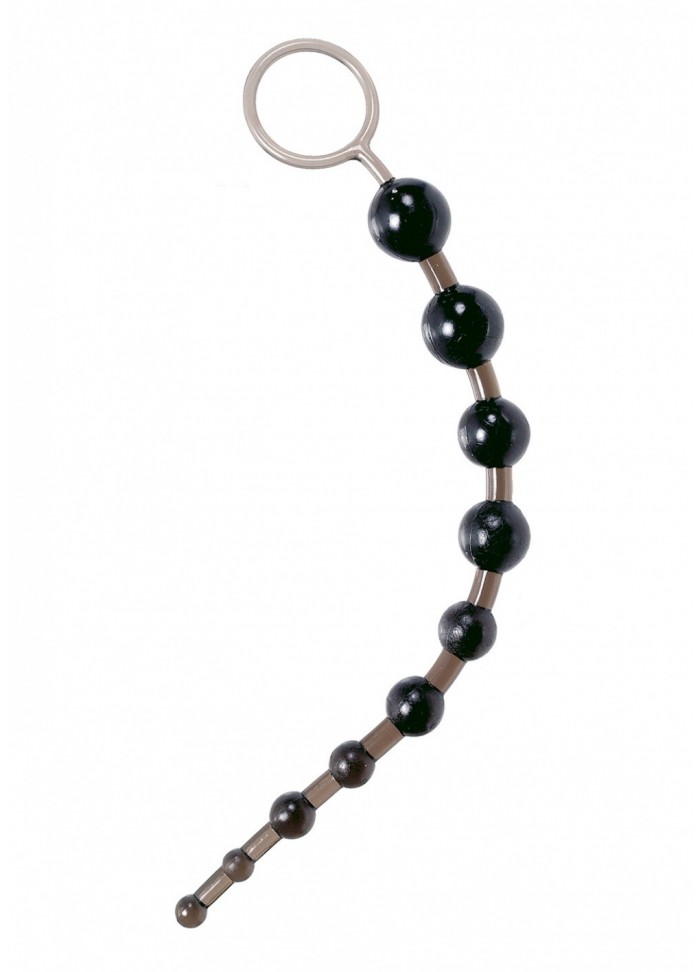 Perles anales Orientale Jelly butt beads noir