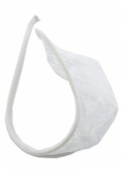 C String dentelle homme blanc