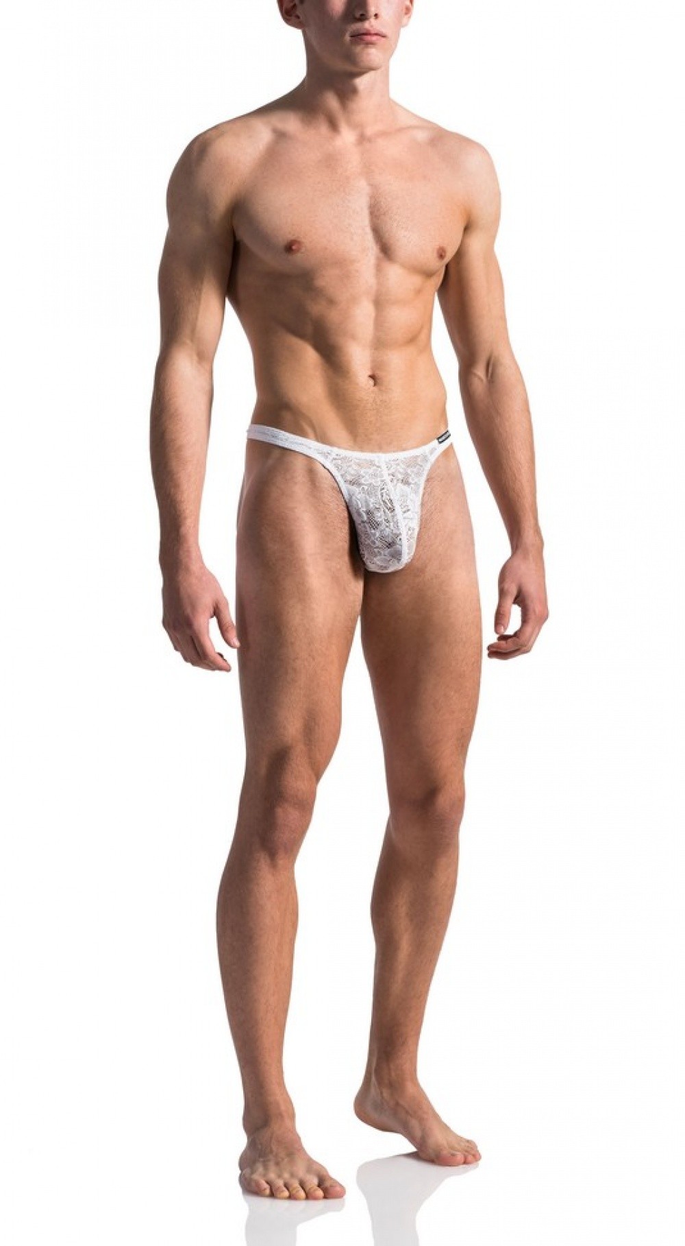 ManStore M566-String homme Tower  blanc