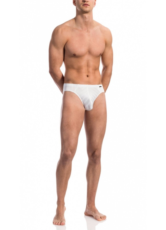 OlafBenz 1576-Slip homme Brief blanc