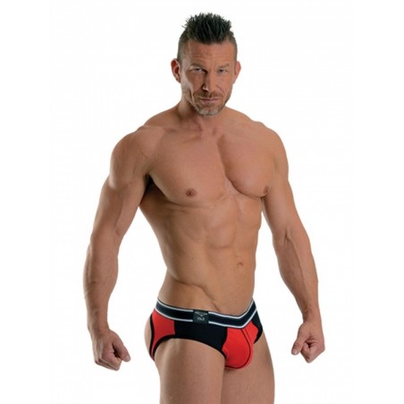 MB-JockStrap Urban Brief Soho  rouge face