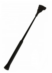 Spazm38007 Kit cravache-plumeau-martinet noir