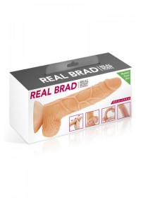 RealBody Gode réaliste peau va & vient Brad L 20cm boite