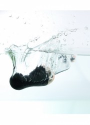 Oeuf vibrant noir télécommandé rechargeable 10 vitesses waterproof