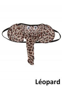 String rigolo homme Eléphant leopard