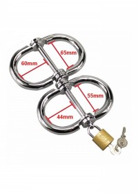 Menottes D-Handcuffs métal dimension-taille