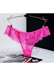 String femme dentelle Hanaé fushia pas cher