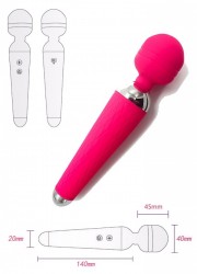Baguette de massage rechargeable Luxy