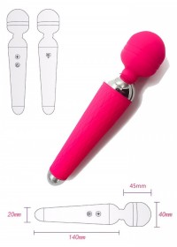 Baguette de massage rechargeable Luxy