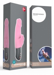 FunFactory Vibromasseur Wicked Wings Battery+ rose boite