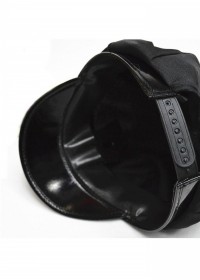 Casquette policière noir pas cher