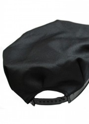 Lovers Casquette policière sexy Tissus noir dos