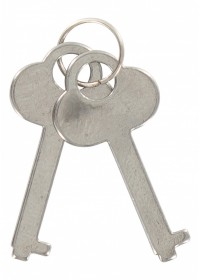 Menottes poignets en métal Metal Handcuffs clefs