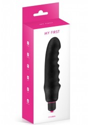 MyFirst Mini vibromasseur Chubbie L15cm Ø3.7 - noir boite