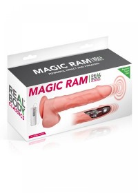 RealBody Gode ventouse Va et vient vibrant Magic Ram chair L21cm Ø4 boite