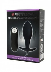 PrettyLove Plug vibrant télécommande fils Special Anal Stimulation