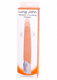 Vibromasseur Va et Vient Long John Realistic Thrusting chair boite