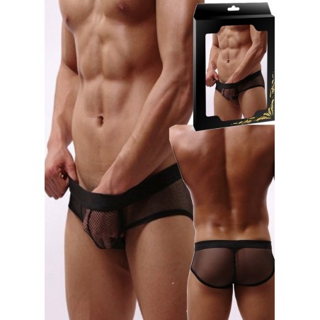 Slip résille pour homme ParisHollywood noir