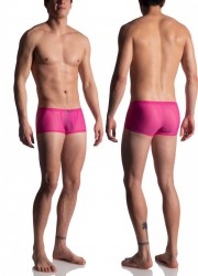 ManStore M904 Boxer homme MicroPants Fuxia rose recto verso
