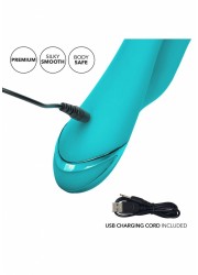 Vibromasseur Rechargeable Clitoris & pointG Santa Monica Starlet bleu