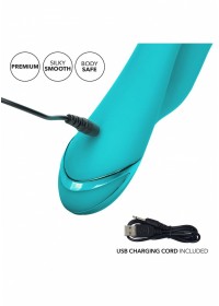 Vibromasseur Rechargeable Clitoris & pointG Santa Monica Starlet bleu